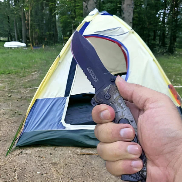 Stainless Steel Tactical Foldable Pocket Knife