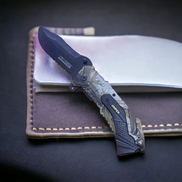 Stainless Steel Tactical Foldable Pocket Knife