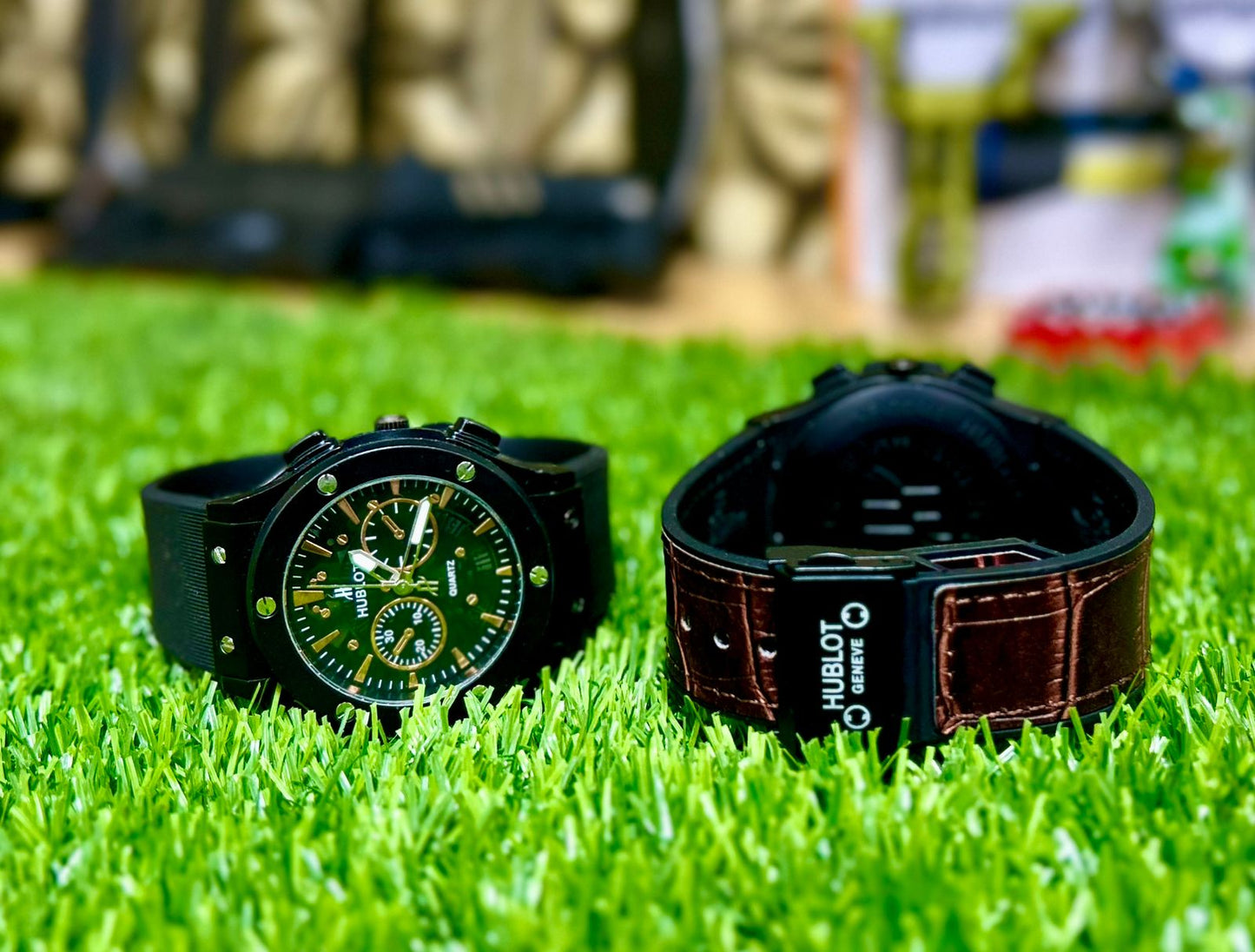 Hublot- Best Selling- Skelton Dial- Black Lovers