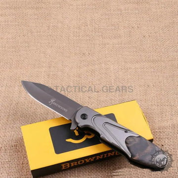 Browning X56 - Folding Pocket Knives - Wood Handle