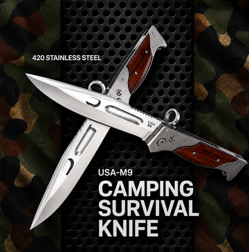 USA-M9 -- Camping Survival Knife