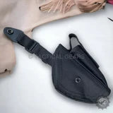 Tactical 9MM Belt Holster with Built-in Mag Pouch