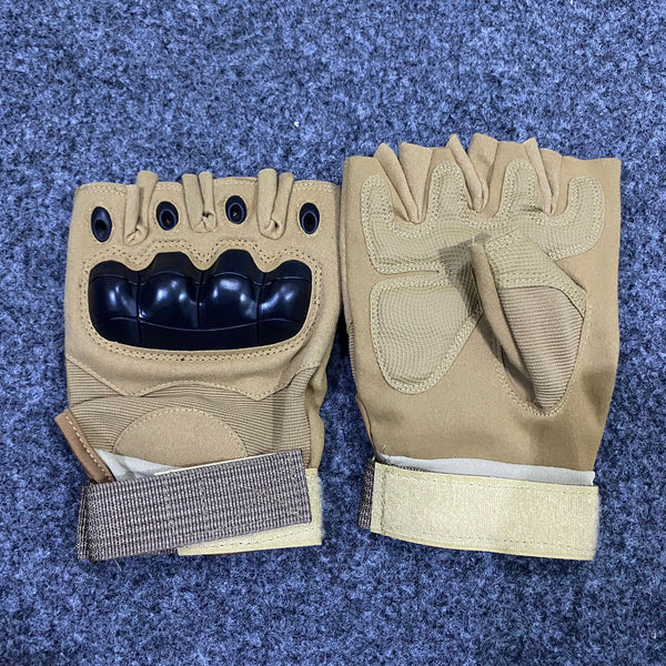 Tactical Protective Half Finger Gloves