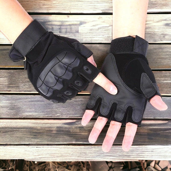 Tactical Protective Half Finger Gloves