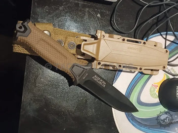 Gerber Fixed Blade Khaki Knife