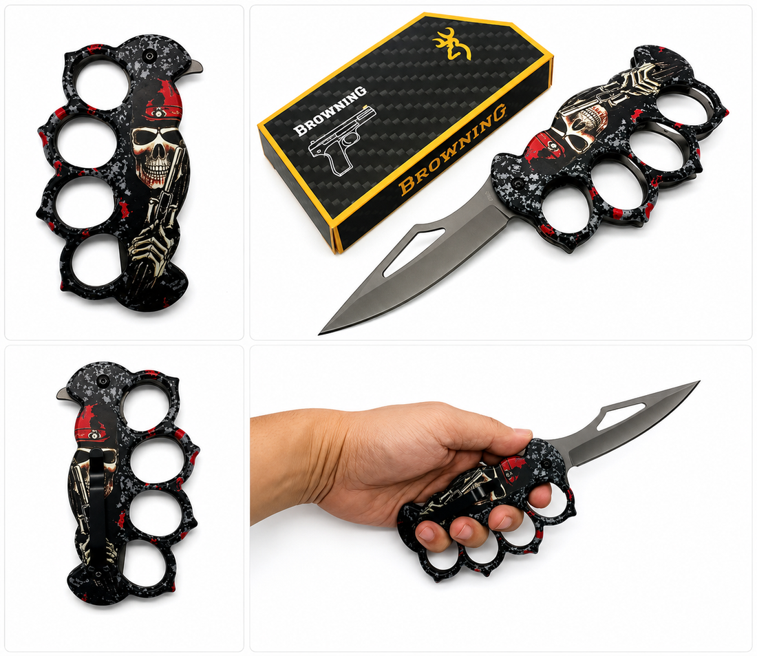 Browning x80 Travel Knife with Knuckle