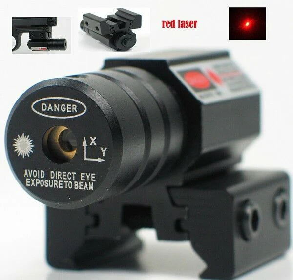 Tactical Red Dot Laser with Barrel Mount (For Pistols)