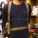 12 Gauge Shoulder with Waist Belt Brown Camo