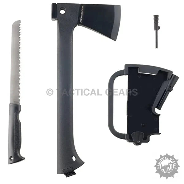 Axe With Hunting Saw Knife