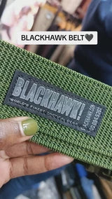 Tactical Blackhawk Enhanced Military Web Belt