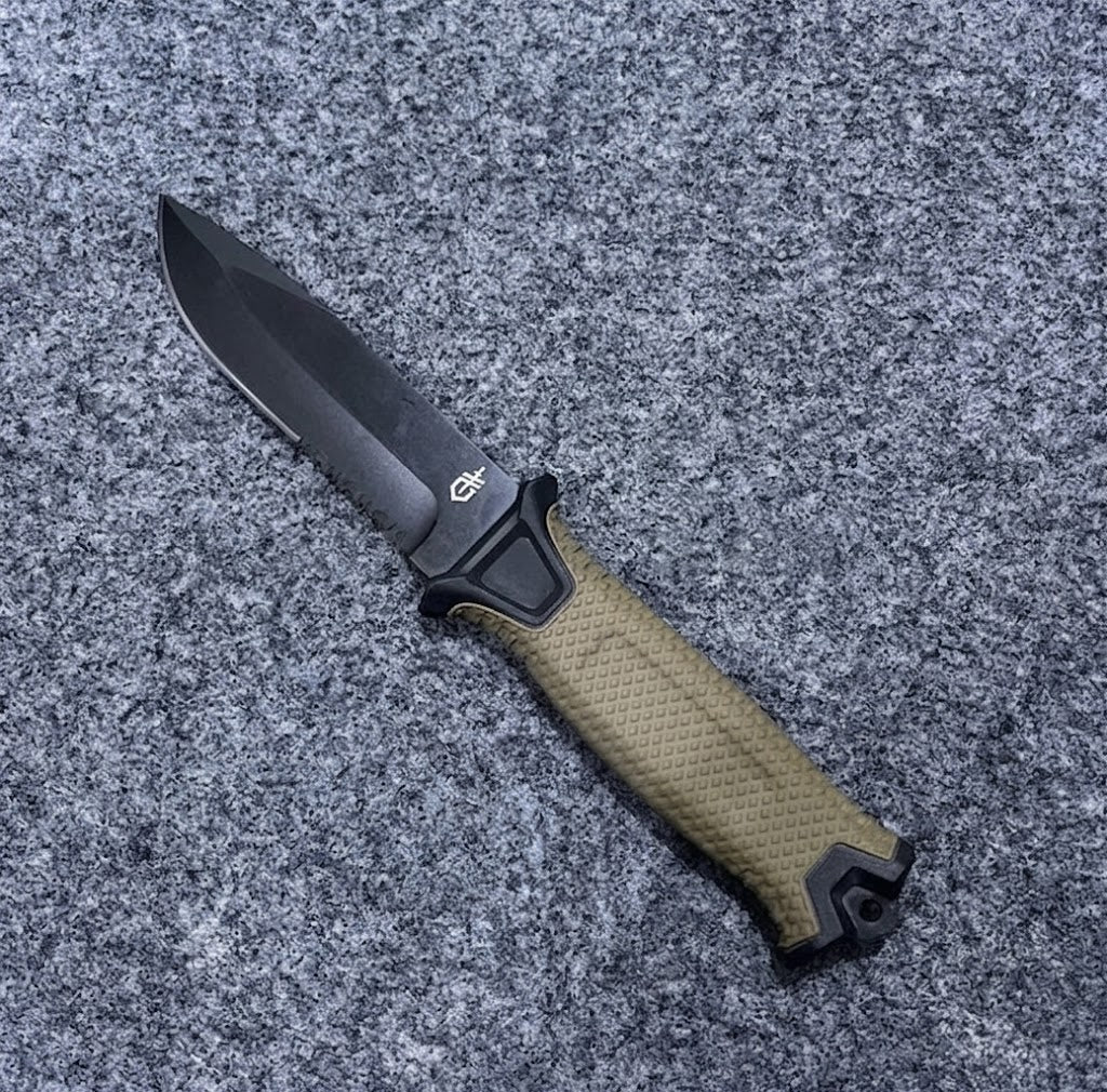 Gerber Fixed Blade Khaki Knife